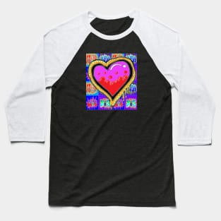 graffiti heart 23 by LowEndGraphics Baseball T-Shirt